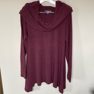 Lisa Rinna Collection Cowl Neck Sweater